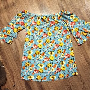 Xhiliration brand off the shoulder top XXL Target brand